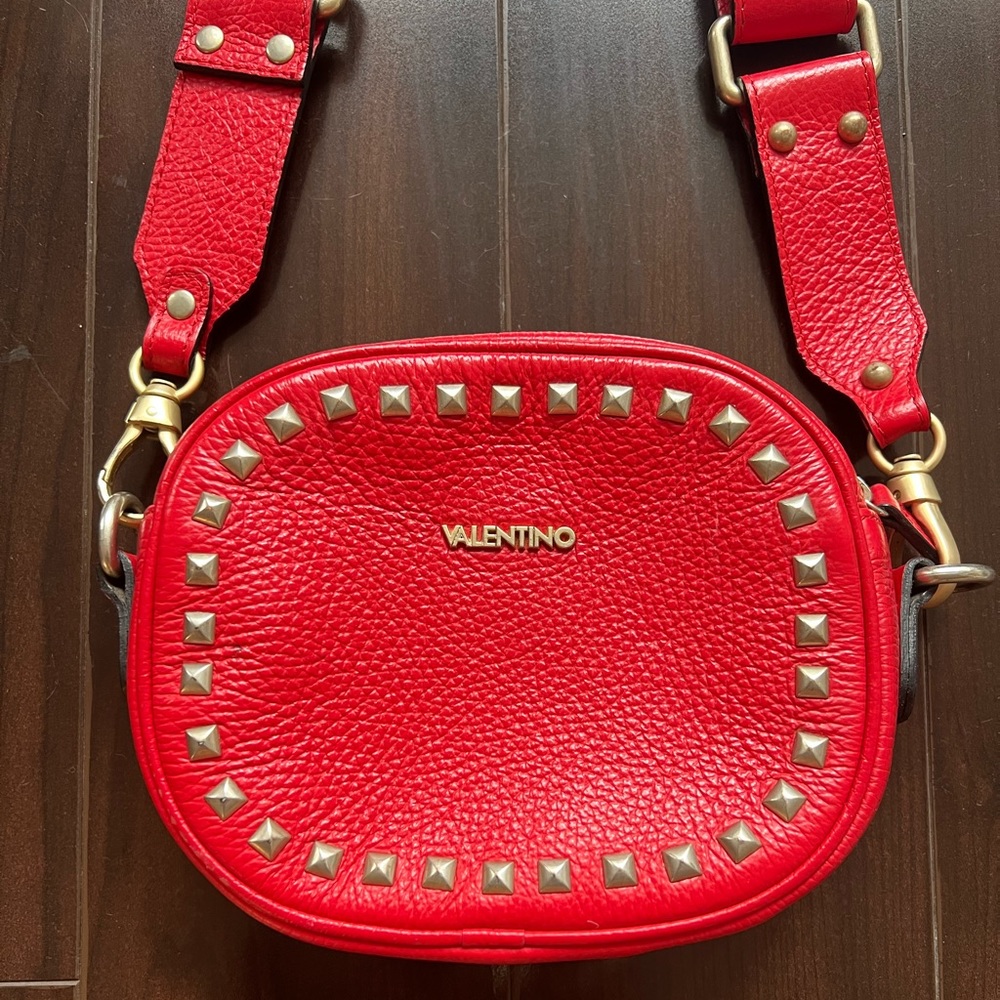 Mario Valentino Studded Crossbody